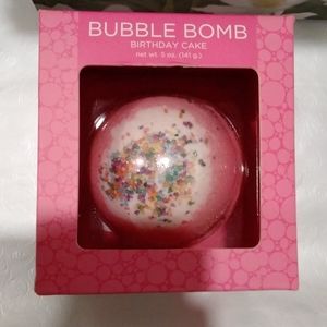 Bubble Bath Bomb "Birthday Cake" with Sprinkles ☆ by Two Sisters